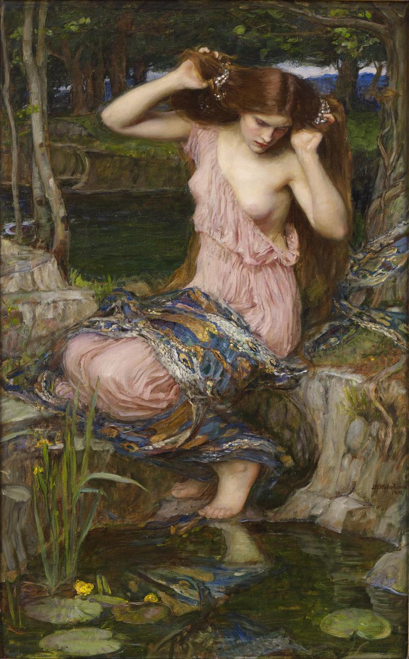 John William Waterhouse, R.A. (Rome 1849-1917 London), Lamia
